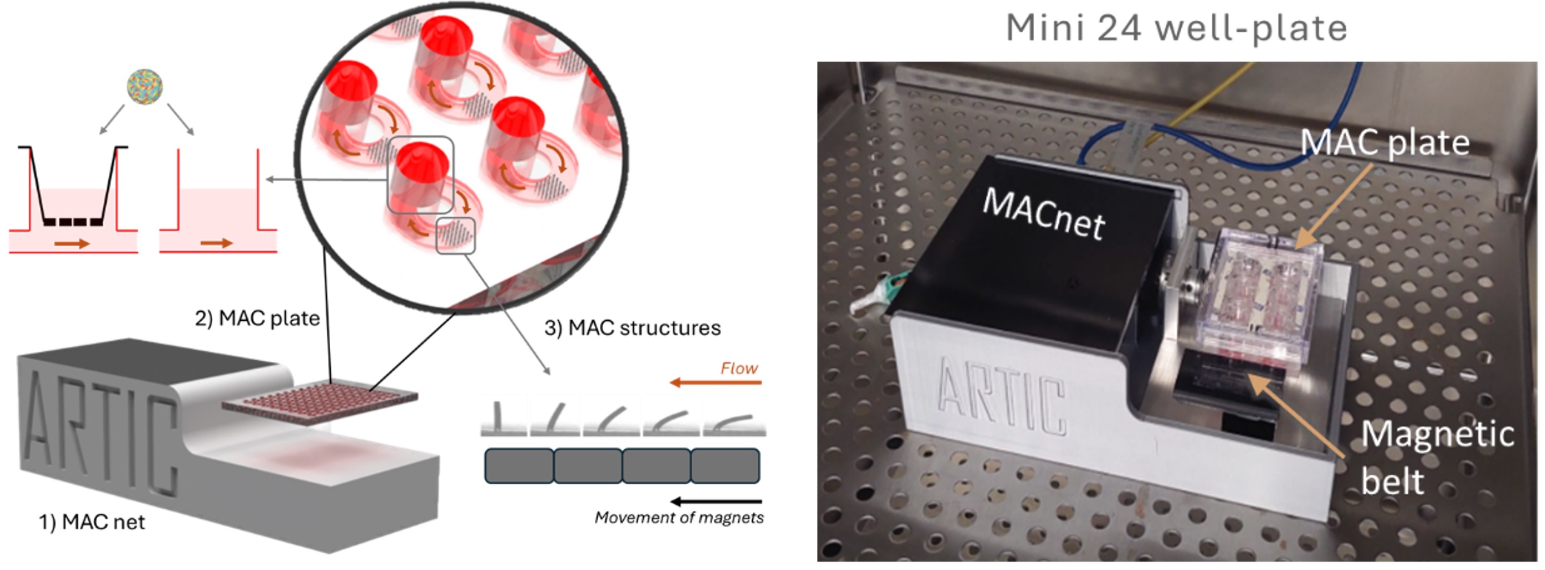 MAC plate: fabrication of an innovative microfluidic cell culture platform with flow